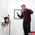 Brooke Haze in 'Stuck In The Wall Booty Call'