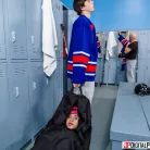 Lucie Cline in 'Open Net'