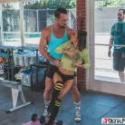 Tia Cyrus in 'Barbell Boobs'