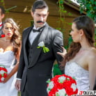 Casey Calvert in 'Wedding Belles Scene 2'