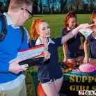 Ella Hughes in 'Freshman Meat'