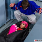 Lucie Cline in 'Open Net'