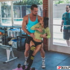 Tia Cyrus in 'Barbell Boobs'