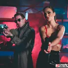 Tina Kay in 'Girls with Guns Scene 2'