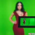 Victoria June in 'Latina Weather Girl'